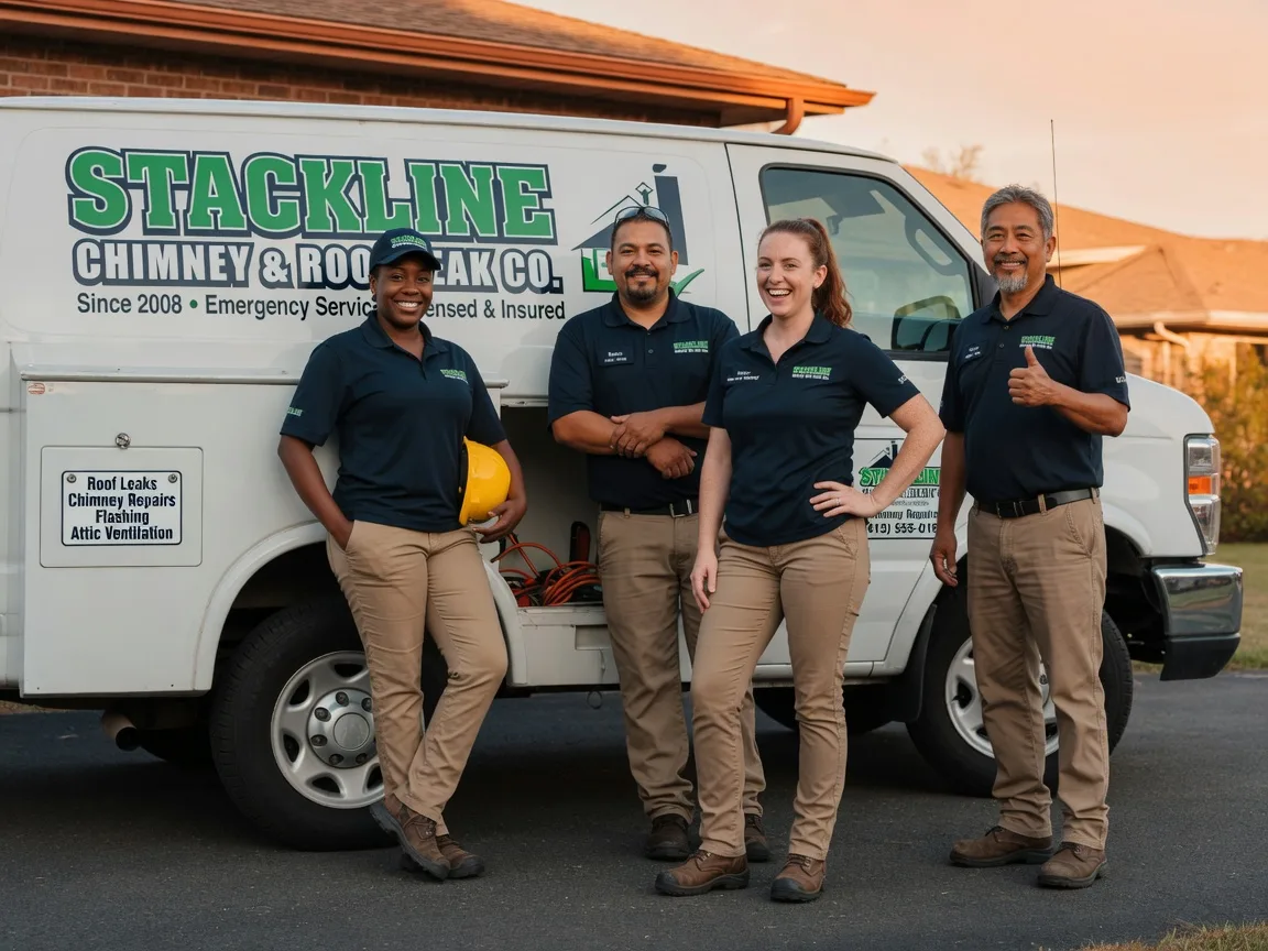 Chimney flashing repair company in Sharon, GA
